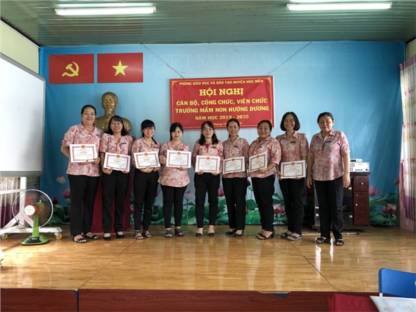 Hình Hội nghị Cán bộ - Công chức -  Viên chức NH 2019-2020
